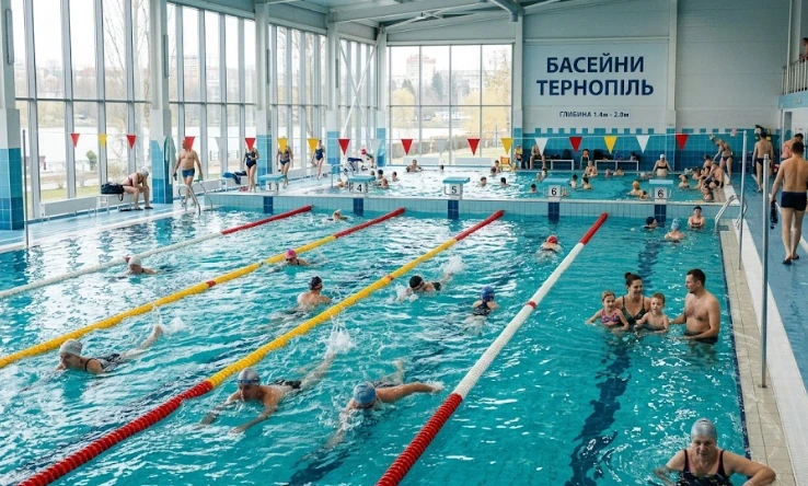 Басейни Тернопіль: де поплавати та відпочити в місті
