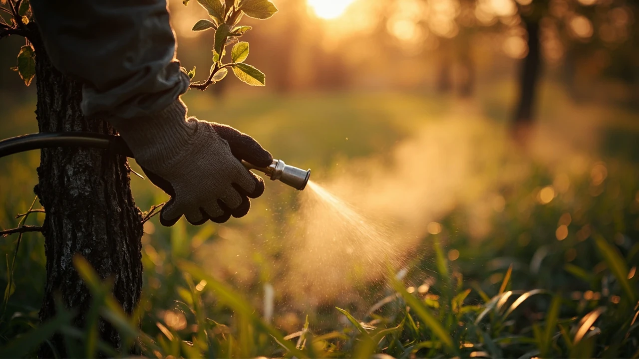 Друга обробка саду весною: коли, чим і як обприскувати
