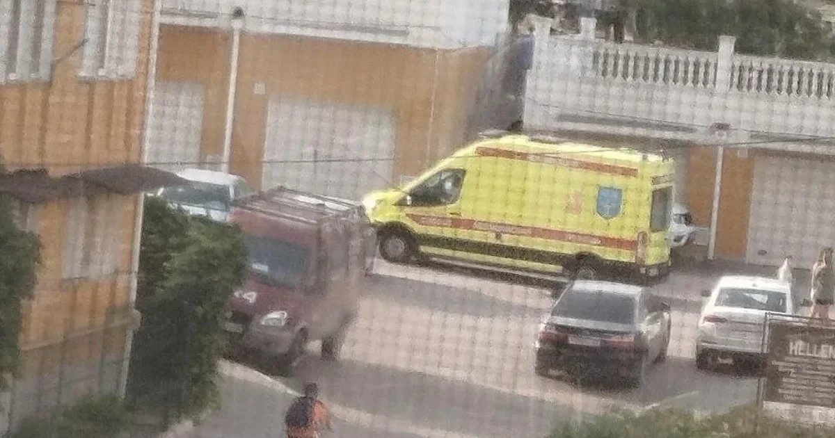 Місце вибуху в окупованому Севастополі