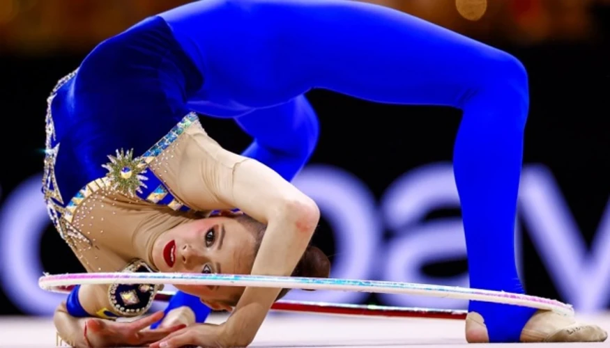 Таїсія Онофрійчук та Ірина Дерюгіна після перемоги на чемпіонаті світу