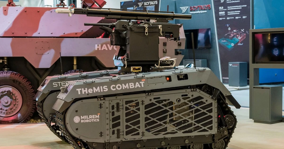 Техніка виробництва компанії Milrem Robotics
