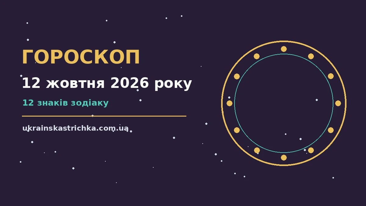 Гороскоп на 12 жовтня 2026 року: ключові моменти дня про події, зустрічі та вибір
