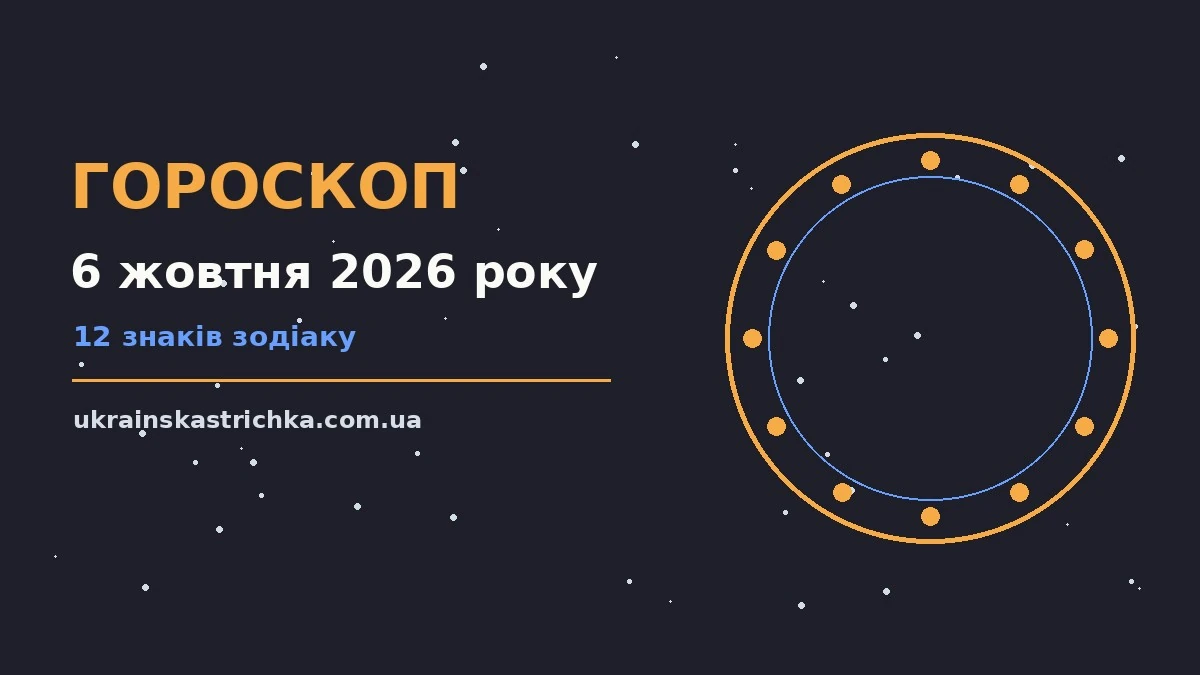 Гороскоп на 6 жовтня 2026 року: ключові моменти дня про події, зустрічі та вибір