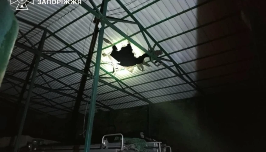 На Запоріжжі ворог цілеспрямовано атакував безпілотником рятувальний підрозділ