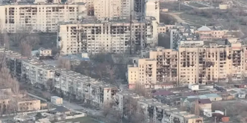 Окуповані Олешки під час гуманітарної місії та режиму тиші